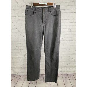 Lee Platinum Label Gray Mid Rise Straight Leg Denim Jeans 10 Short (32x28.5)